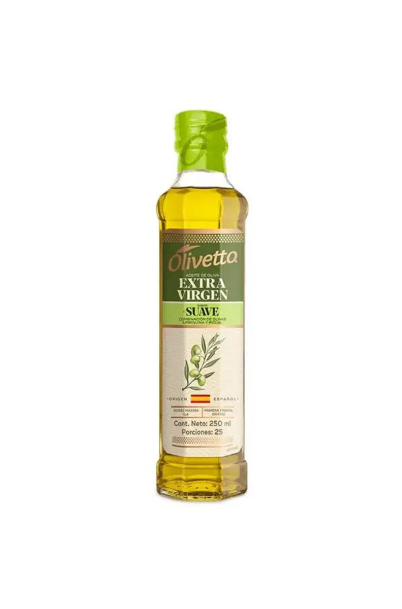Aceite de oliva extra virgen suave 250mL