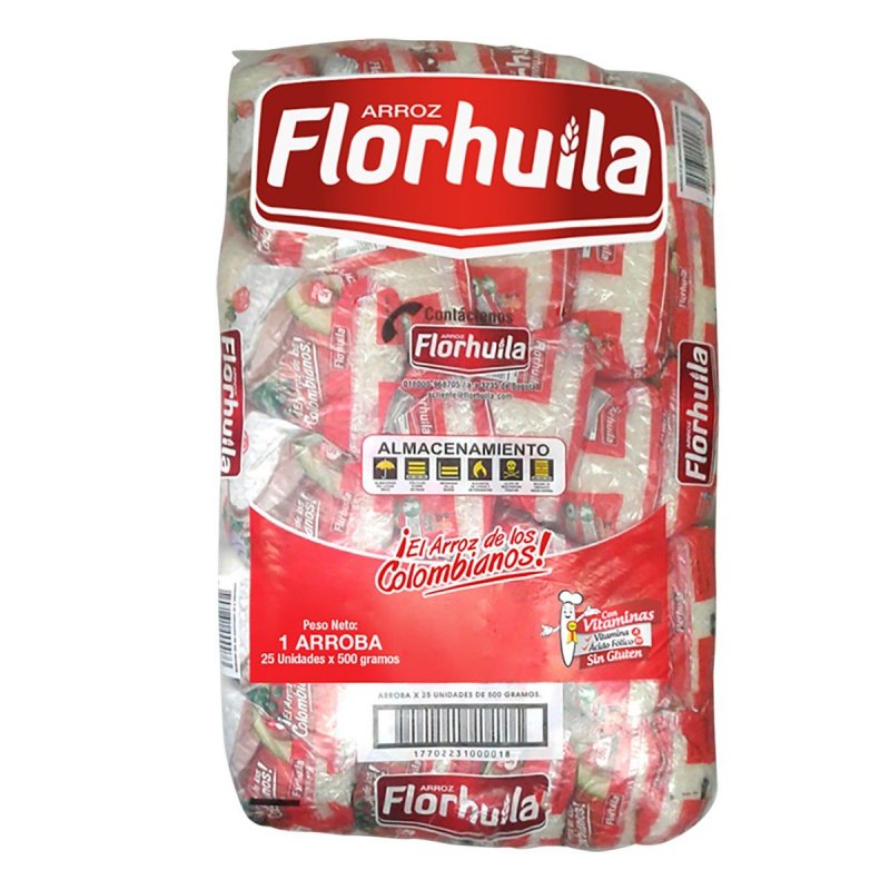 Arroz Flor Huila Arroba
