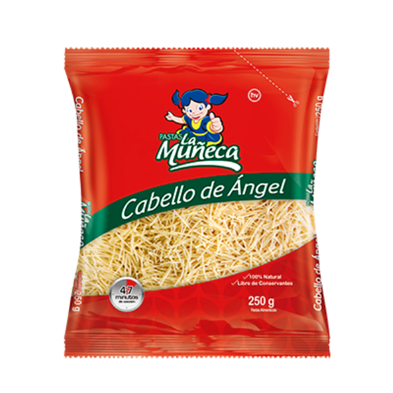 Pasta La Muñeca 250g Cabello de Angel