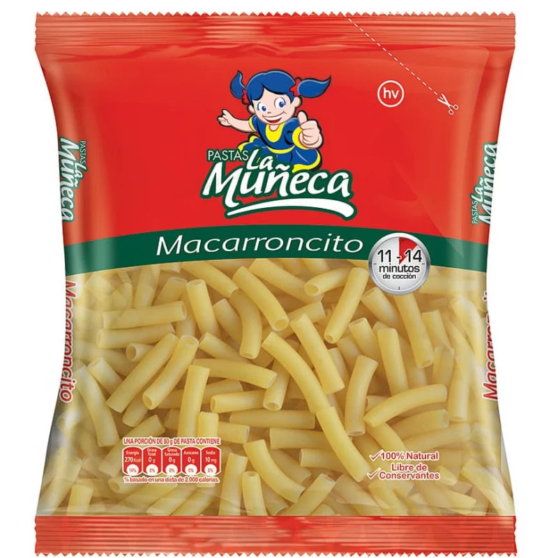 Pasta La Muñeca 250g Macarroncito